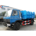 Economical new Dongfeng 10cbm hook lift garbage truck